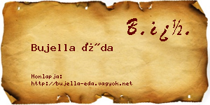 Bujella Éda névjegykártya